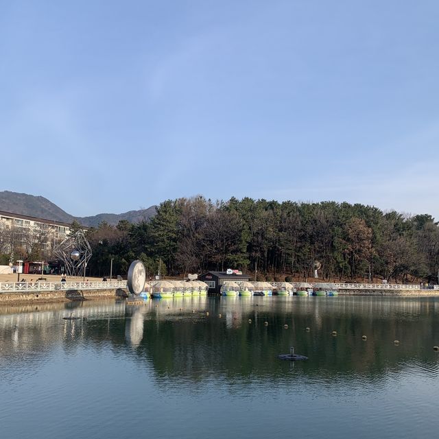 도심 속 휴식공간, 용지호수