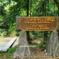 น้ำตกพังงา ปลาพลวงเยอะมาก
