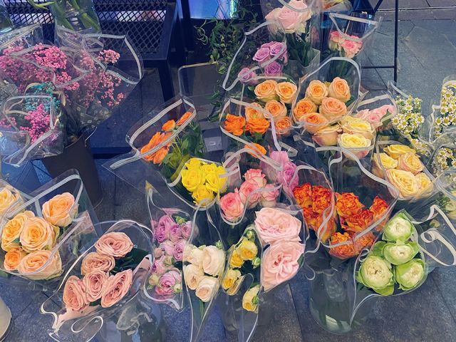 Treat yourself with beautiful flowers 