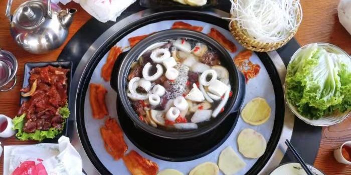 Fireplace Image Wild Mushroom Courtyard Hot Pot