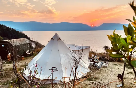 玉溪撫仙湖晶喜星空露營地·過夜露營【晶喜莊園露營+可選帳篷/民宿/全包等多種套餐】