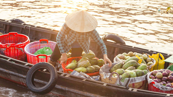 Cai Rang Floating Market
