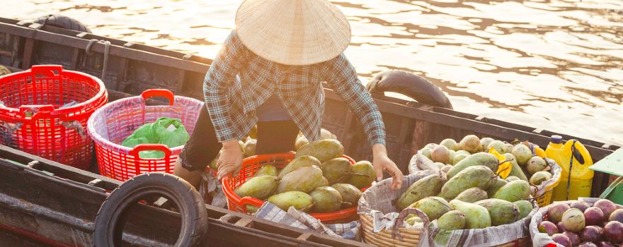 Cai Rang Floating Market