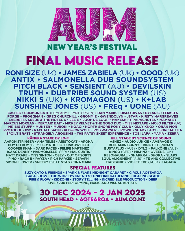 新西蘭奧克蘭 · AUM 新年音樂節 2024 | South Head