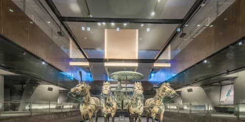 秦始皇帝陵博物院-銅車馬博物館