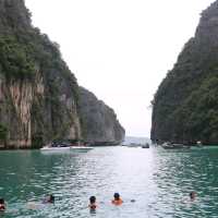 Snorkeling at Maya Bay