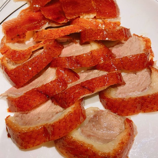 味道都唔錯嘅北京填鴨