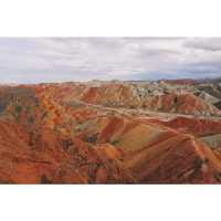 Impressive colorful landscape - Zhangye