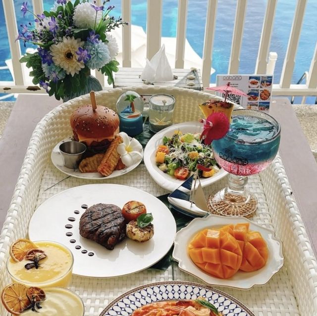 Feast and pool! 