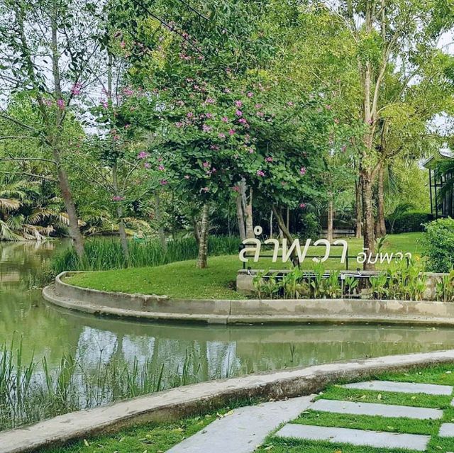 ที่พักริมน้ำบรรยากาศ​ธรรมชาติ​