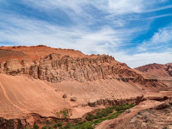 Flaming Mountains