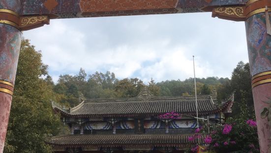 会理白马寺又名蜀南古刹，始建于明，初为社祠，后改祠为庙，19