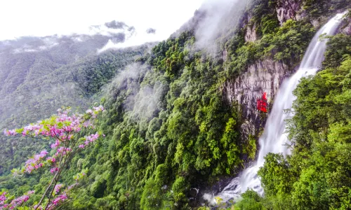 Sanbaishan Mountain Scenic Area