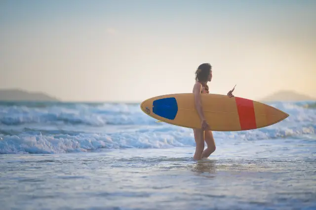 Surfing in Koh Samet