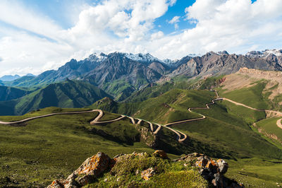 Qilian Tianjing Mountain - Lunbuxiaguo Tourist Area
