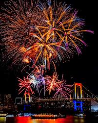 Odaiba Rainbow Fireworks | Tokyo