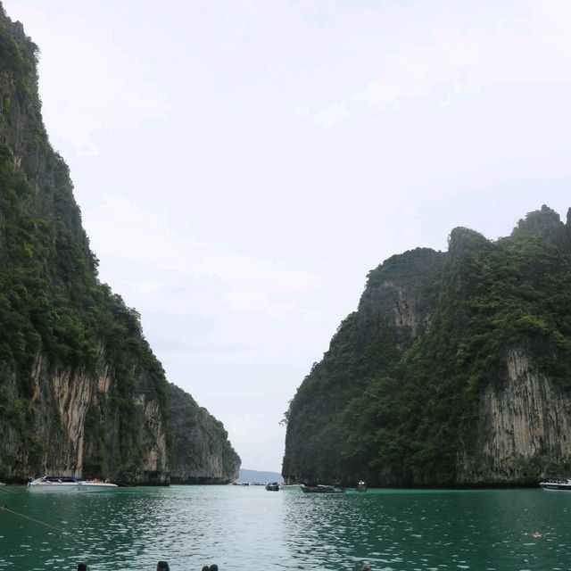 Snorkeling at Maya Bay