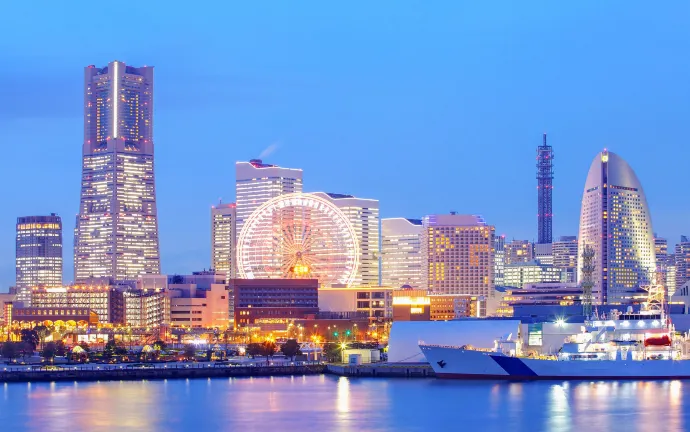 Отели рядом с достопримечательностью «Yokohama Port Osanbashi International Passenger Terminal»