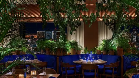 The Blue Room in Tokyo