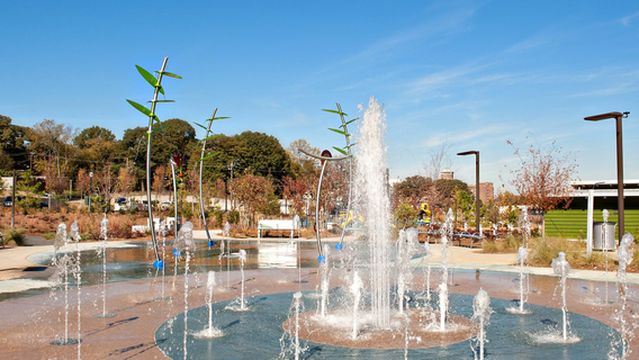 Historic Fourth Ward Park Splash Pad
