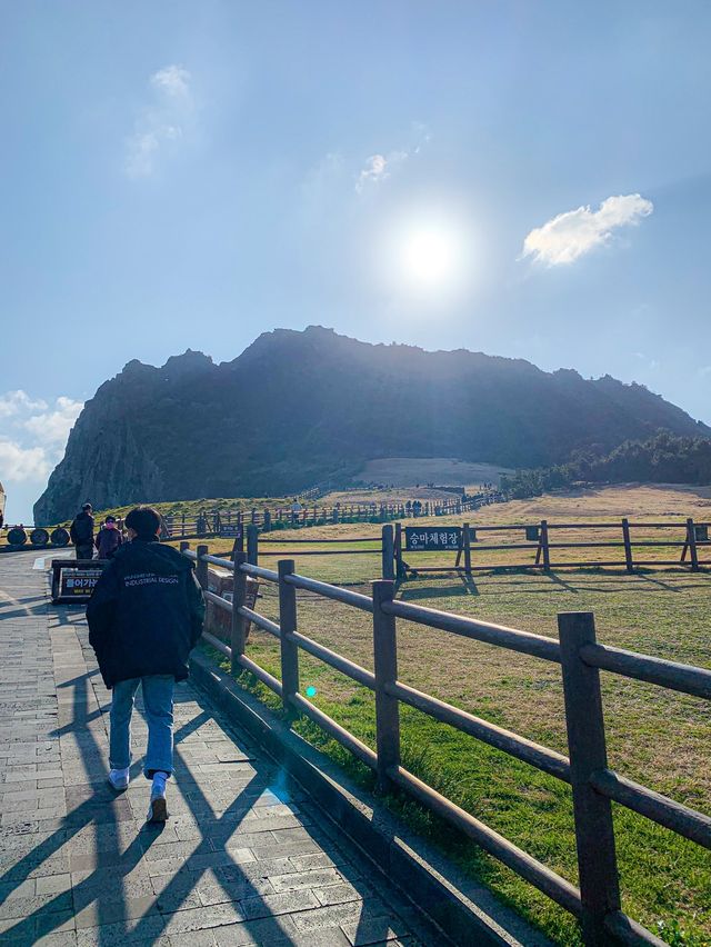제주도 필수코스 '성산일출봉'