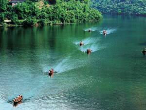 Shennong River trackers cultural corridor scenic spot