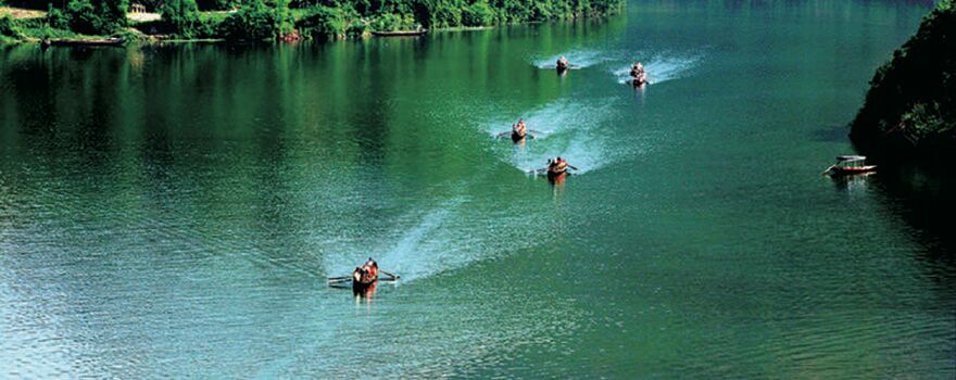 Shennong River trackers cultural corridor scenic spot
