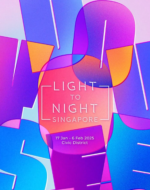 Light to Night Festival Singapore | National Gallery Singapore