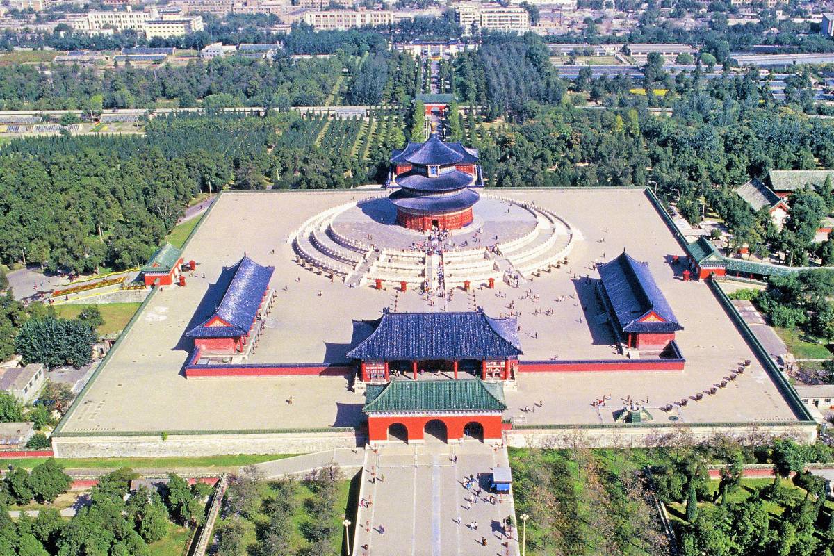 Temple of Heaven: panoramic view