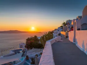 Sunset of Santorini