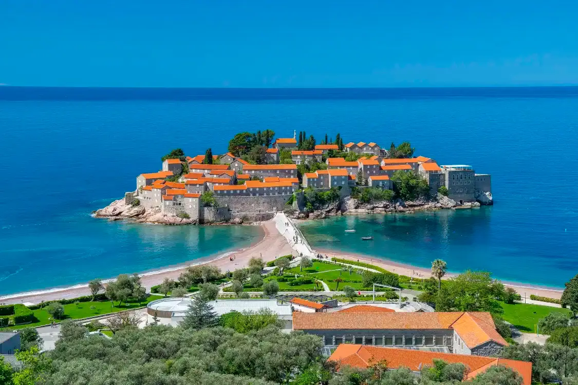 Hotels near Sveti stefan