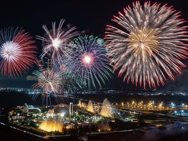 Nagashima Spa Resort Fireworks Competition | Kuwana