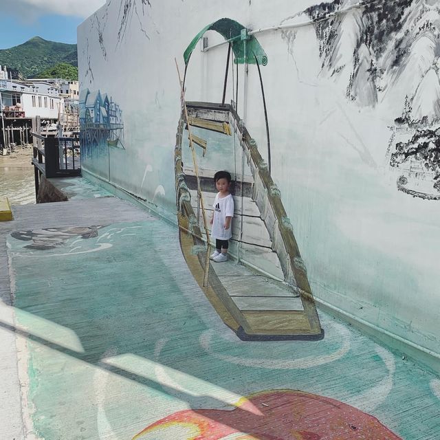 親親大自然之 #第一次搭船去大澳