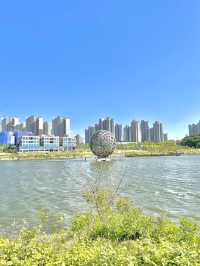 동탄호수공원에서 가벼운 공원 산책
