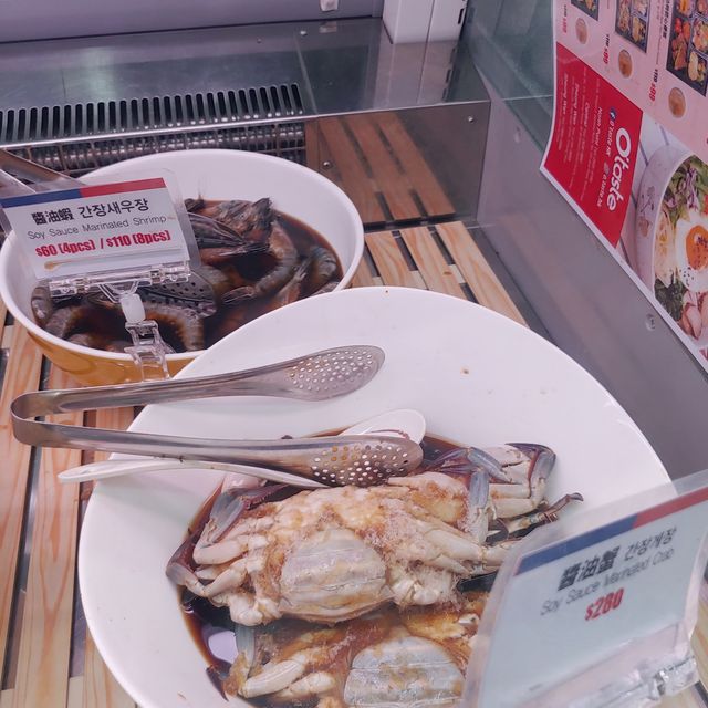 北角韓式超市醬油蟹泡菜牛肋骨隨時食得到