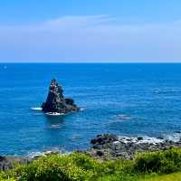 断崖絶壁の絶景"左京鼻"﻿
