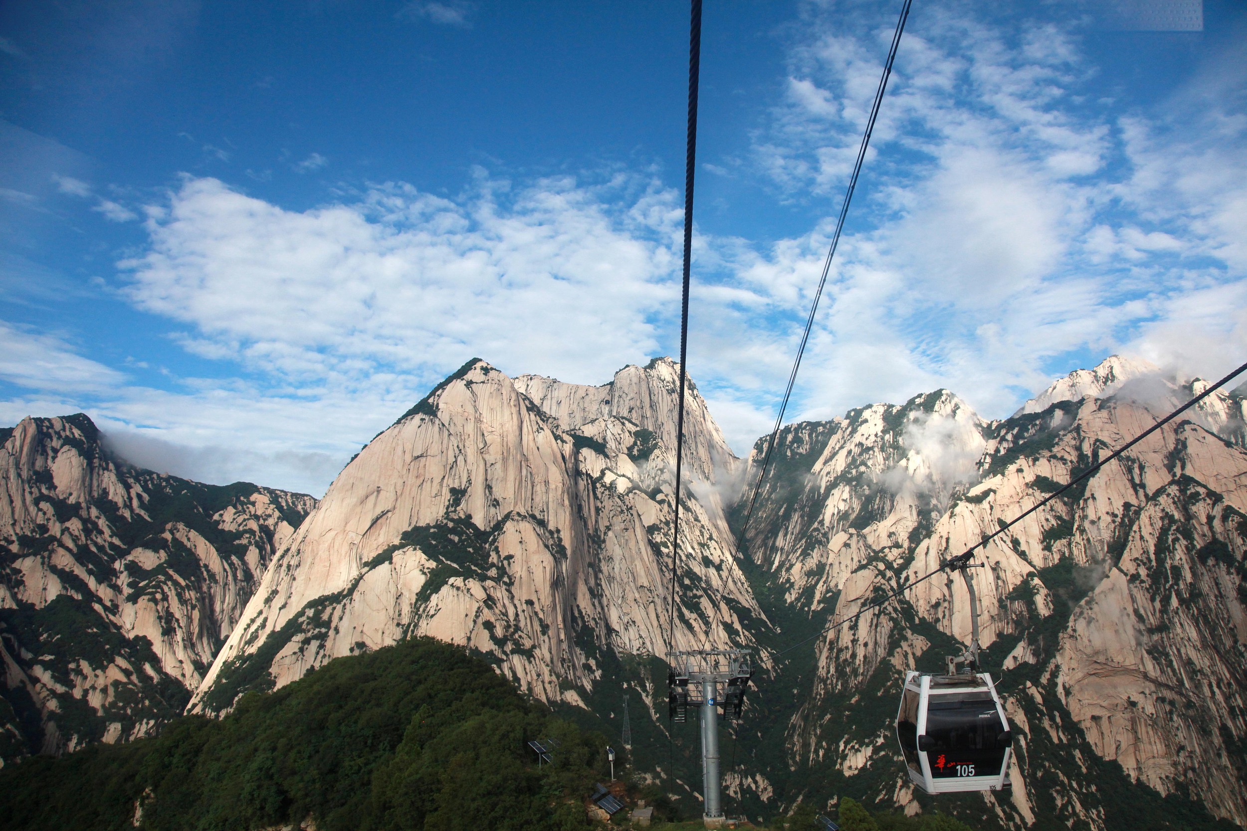 Huashan West Peak Cableway