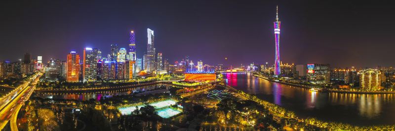 Pearl River Night Cruise  Tianzi Wharf