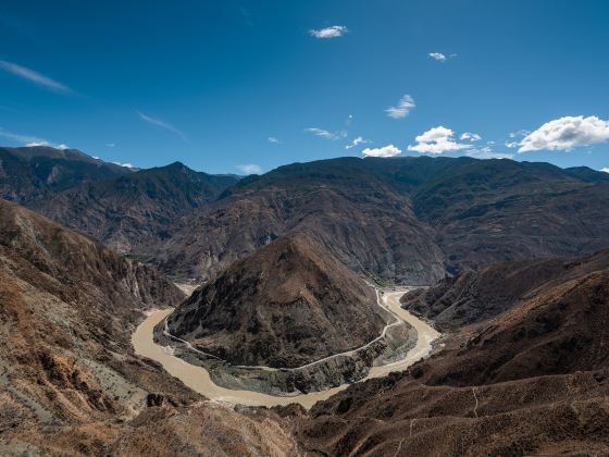 The Great Bay of Jinsha River, Meili Snow Mountain National Park