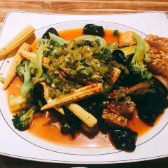 Lantern soy sauce braised food 여행 사진