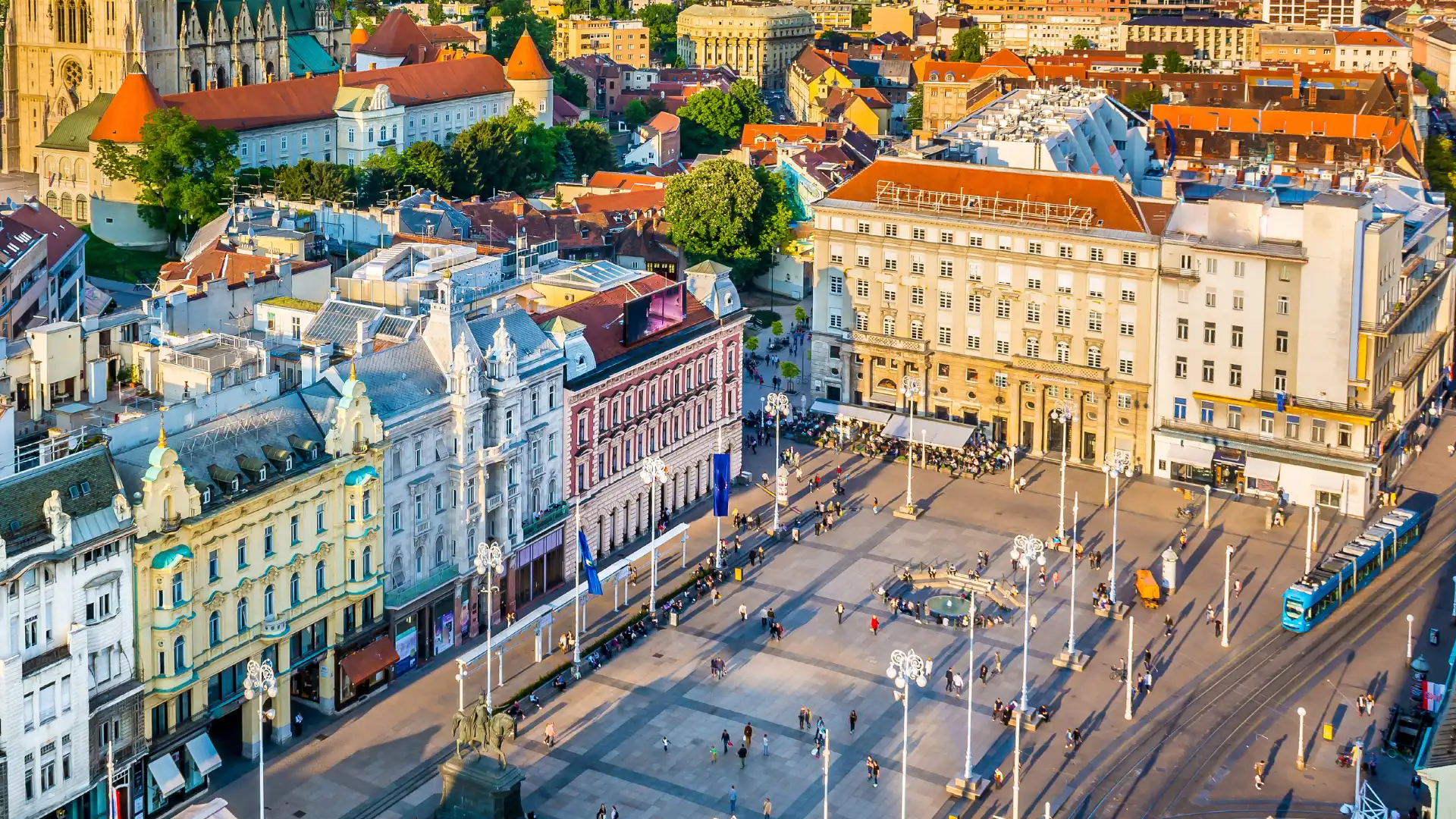 Hotels near Ban Jelacic Square