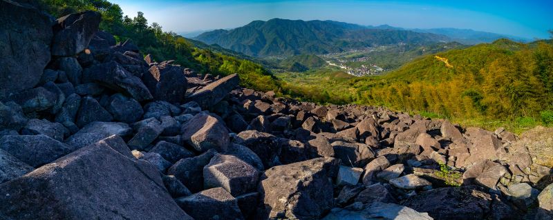 覆山大石浪