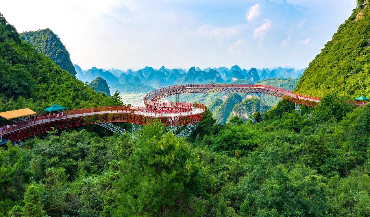 如意峯索道景區