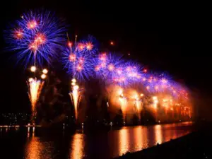 Fukuyama Summer Festival Fireworks Display