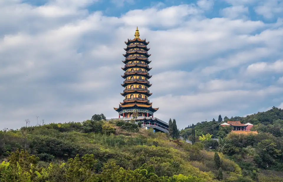 4_Jinping Mountain Scenic Area-Mile Temple