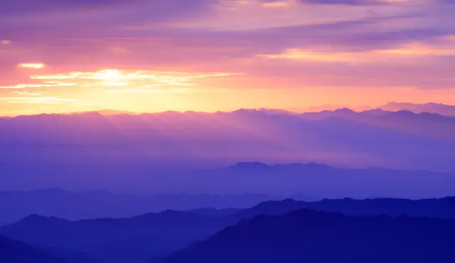 Sunrises in Yushan