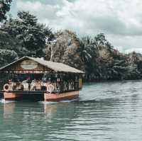 Floating restaurant in Bohol
