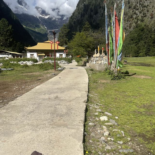 Yubeng Sacred Waterfall hike 