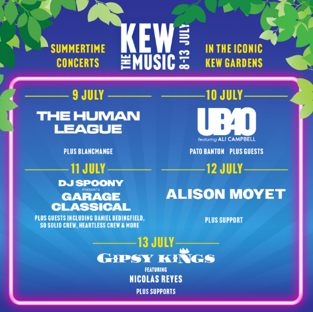 英國倫敦 · Kew The Music 2025 音樂節 | 里士滿