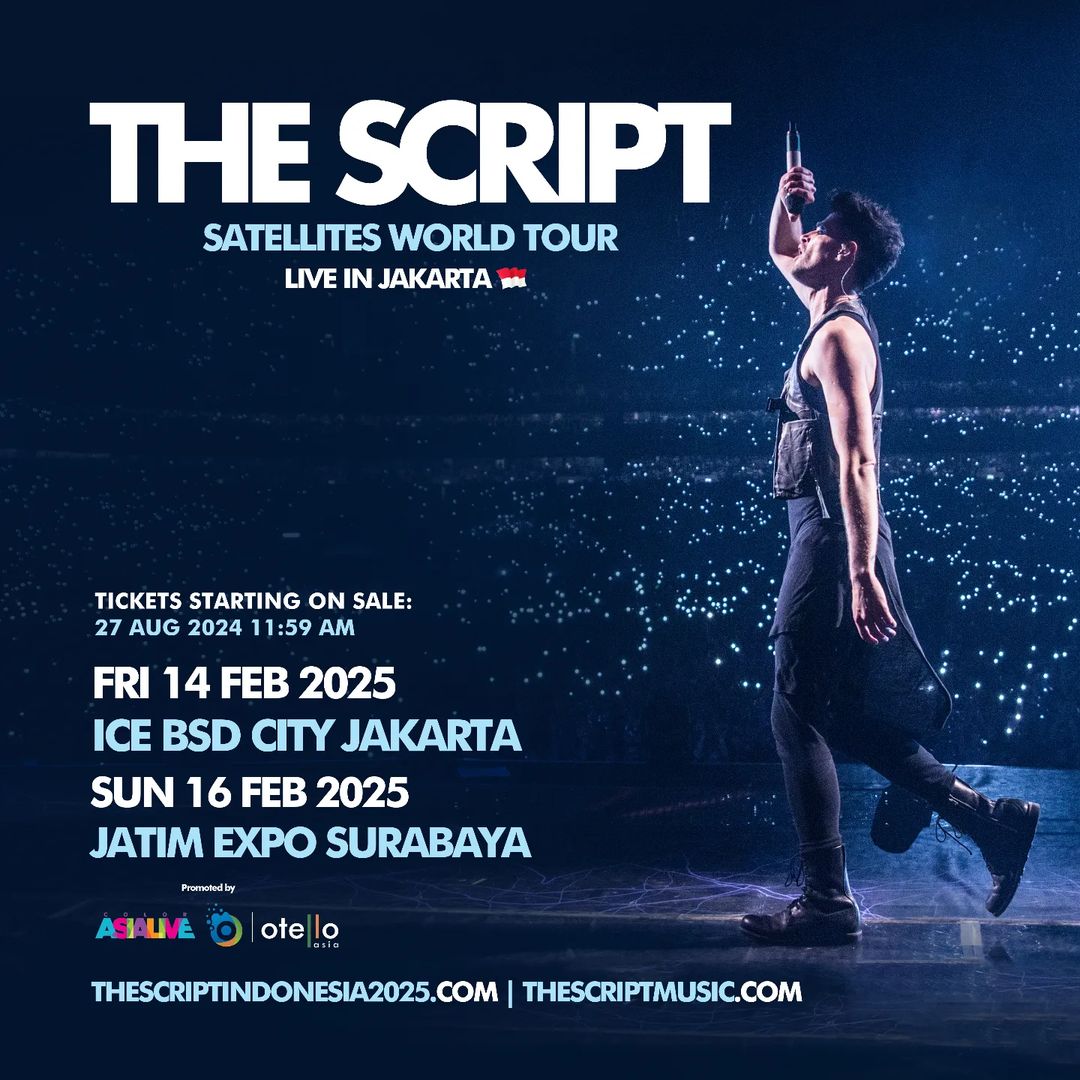 The Script Satellites World Tour in Indonesia 2025 | Concert | Pagedangan